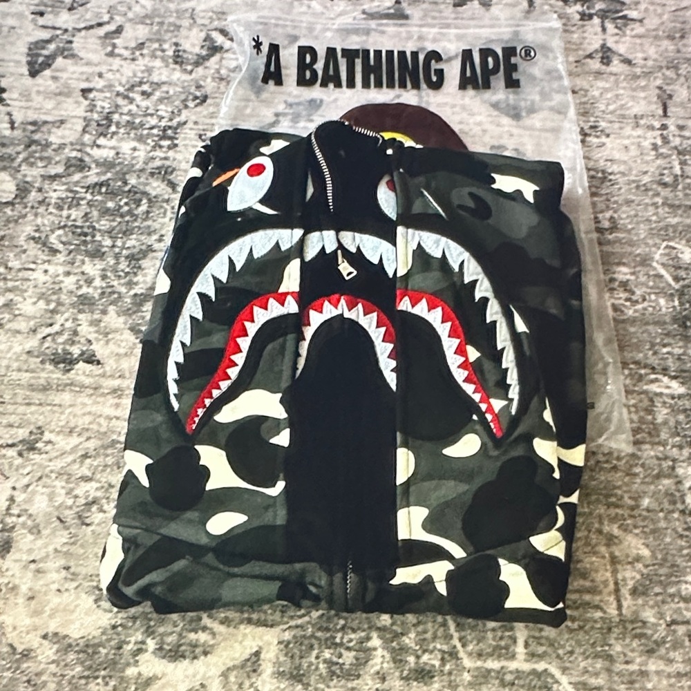 A Bathing Ape Shark Hoodie